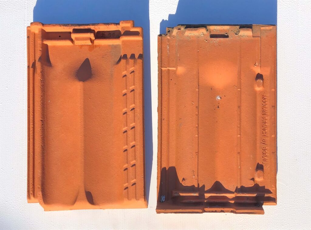 Recycled Boral Modern French terracotta roof tiles Newcastle