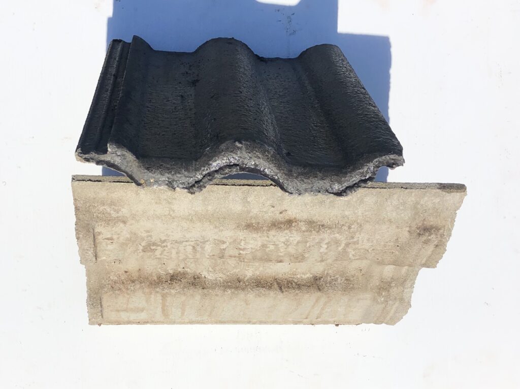Monier Centurion bullnose concrete roof tile recycled