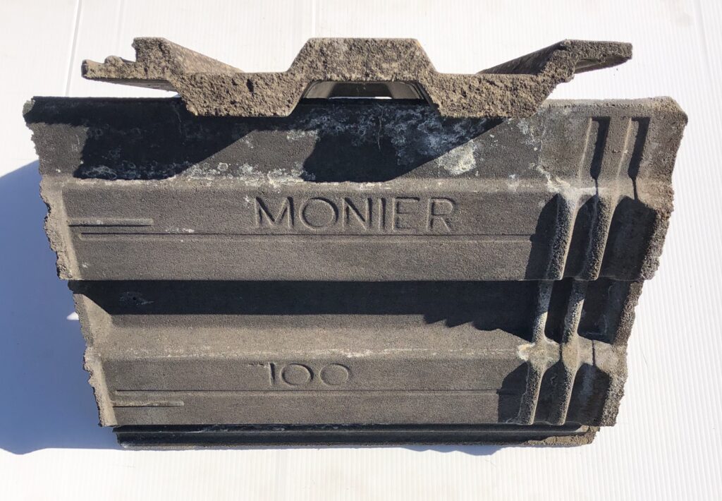Second-hand Monier 100 concrete roof tiles Newcastle
