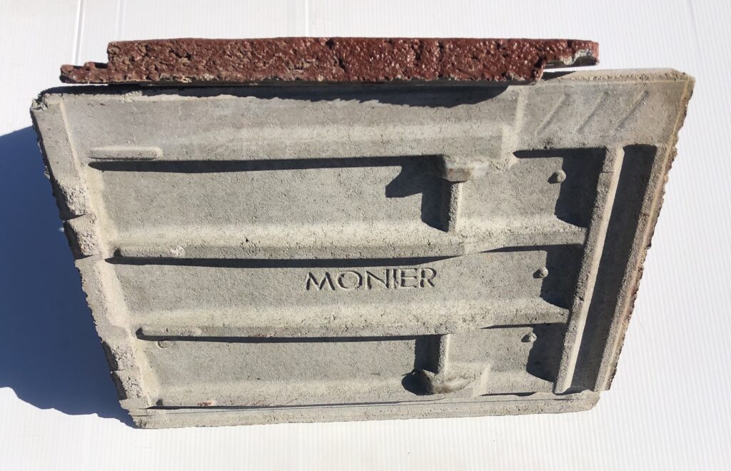 Monier Horizon concrete roof tile profile at Recycling Roof Tiles NSW
